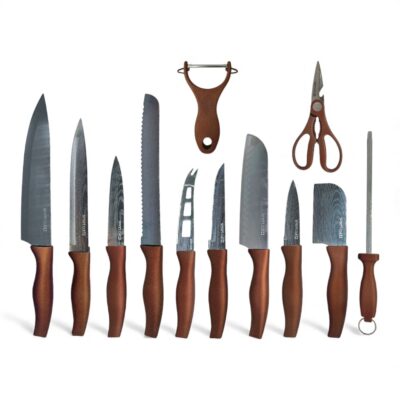 Serie Completa Utensilios Cocina Damasquino