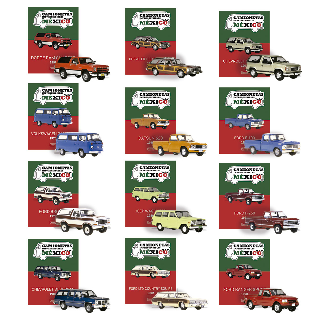 Serie Completa Camionetas Imprescindibles de México
