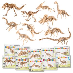 Serie Completa Dinosaurios 3D