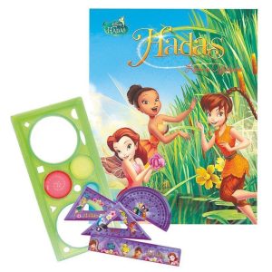 Set de reglas y espirógrafo