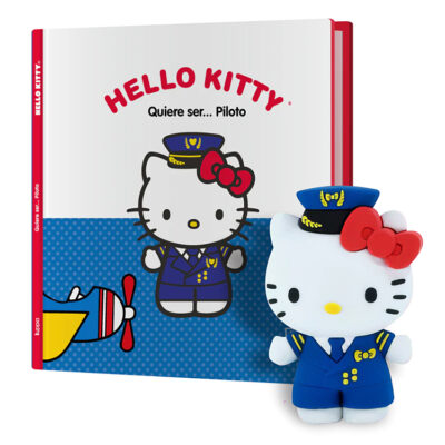 Hello Kitty Quiere ser... Piloto + Libro