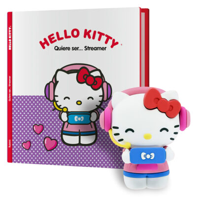 Hello Kitty Quiere ser... Streamer + Libro