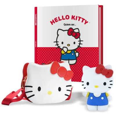 Hello Kitty Tradicional + Libro + Bolso
