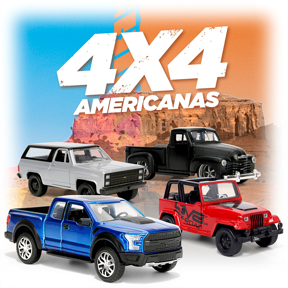 Colección Completa 4x4 Americanas