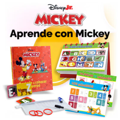 Colección Completa Aprende con Mickey