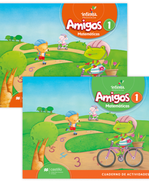Infinita Amigos Matemáticas 1. Pack Libro y Cuaderno de Actividades