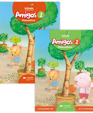 Infinita Amigos Matemáticas 2. Pack Libro y Cuaderno de Actividades