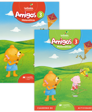 Infinita Amigos Matemáticas 3. Pack Libro y Cuaderno de Actividades