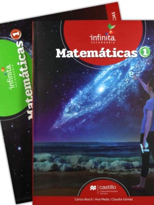 Infinita Secundaria Matemáticas 1. Pack Libro y Cuaderno de evidencias