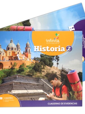 Infinita Secundaria Historia 2.  Pack Libro y Cuaderno de evidencias