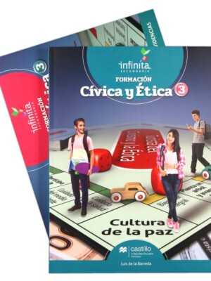 Infinita Secundaria Formación Cívica y Ética 3. Pack Libro y Cuaderno de evidencias