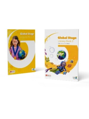 Global stage pack 3 (Literacy Book and Language Book with navio App)