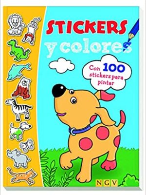 Stickers y colores. Animales