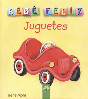 Juguetes. Bebé feliz