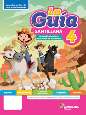 Pack 4 primaria Guía Santillana+Cuaderno FCE Alm 21 PV