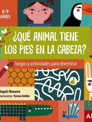 ¿Qué animal tiene los pies en la cabeza?