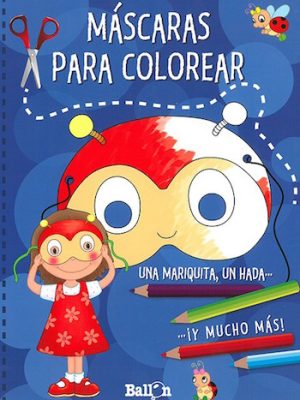 Máscaras para colorear (azul)