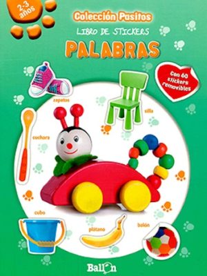Palabras. Libro de stickers