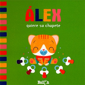 Álex quiere su chupete