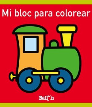 Mi bloc para colorear- tren