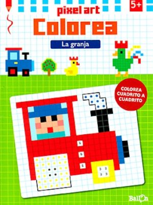 Colorea la granja 5+