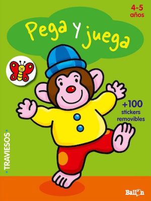 Pega y juega. 4-5 años, verde