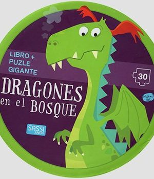 Dragones en el bosque (libro+puzle gigante)