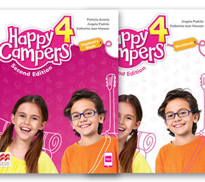 Happy campers 2nd ed. student´s book + dsb + workbook pack 4