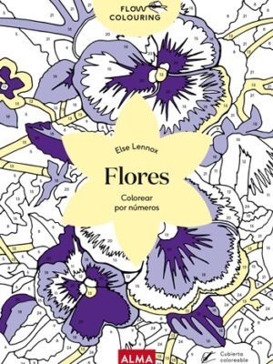 Flores colorear por puntos
