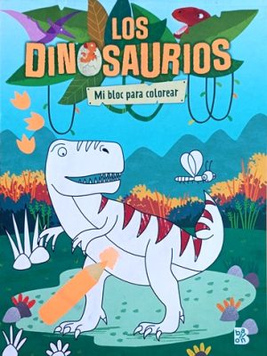 Los Dinosaurios - Mi Bloc para Colorear